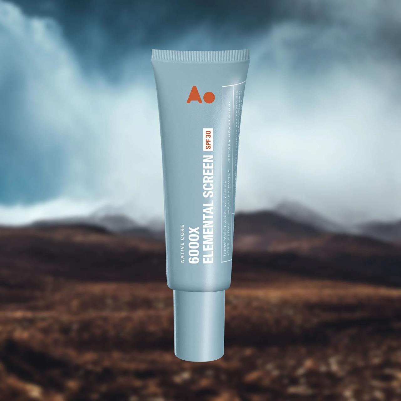 AO Skincare 6000x Elemental Screen SPF 30, Your Essential Shield Against Sun and Environmental Stress